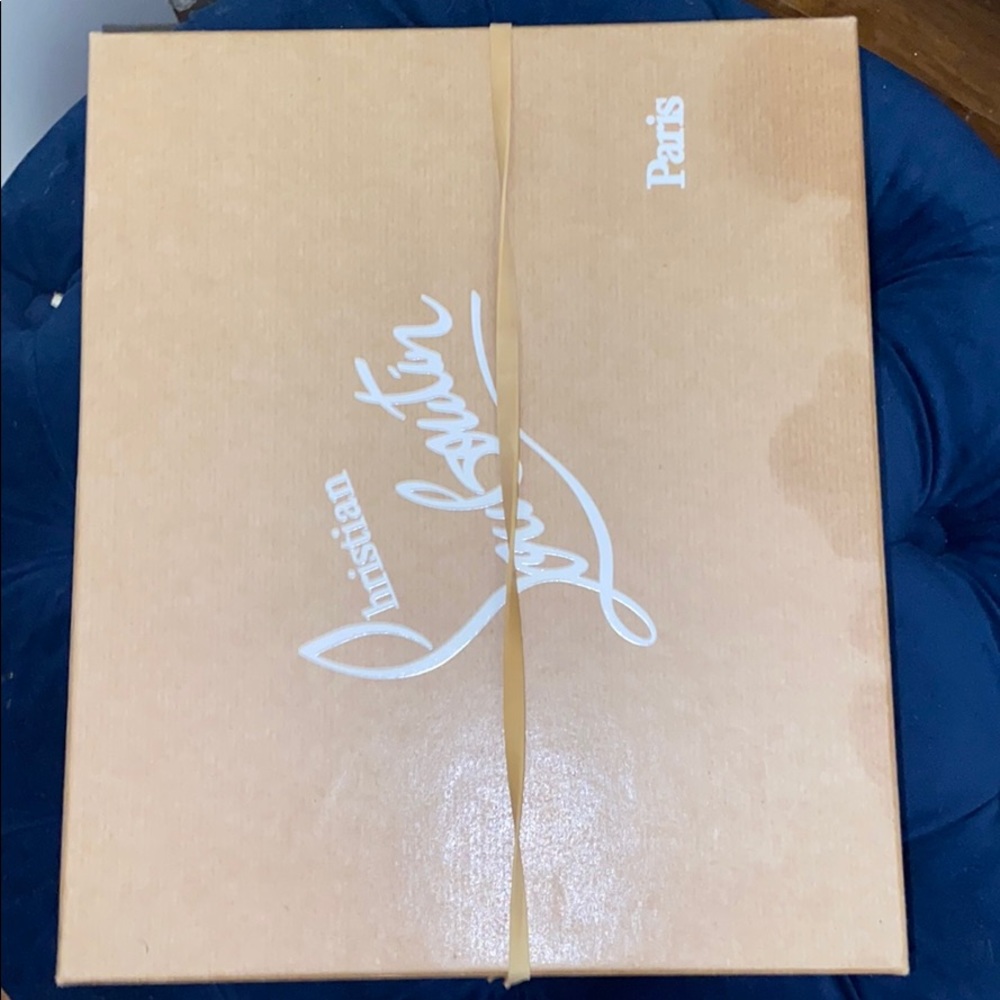 Uptown Double 100 Patent/Suede LAME Louboutins